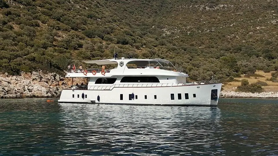 definetours falcon kalkan boat trip