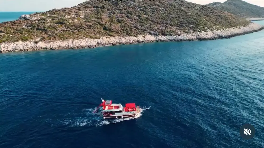 kalkan private boat trip smile 3